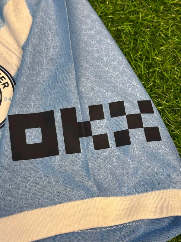 Manchester City 25/26 Home Player Edition Half Sleeve - S