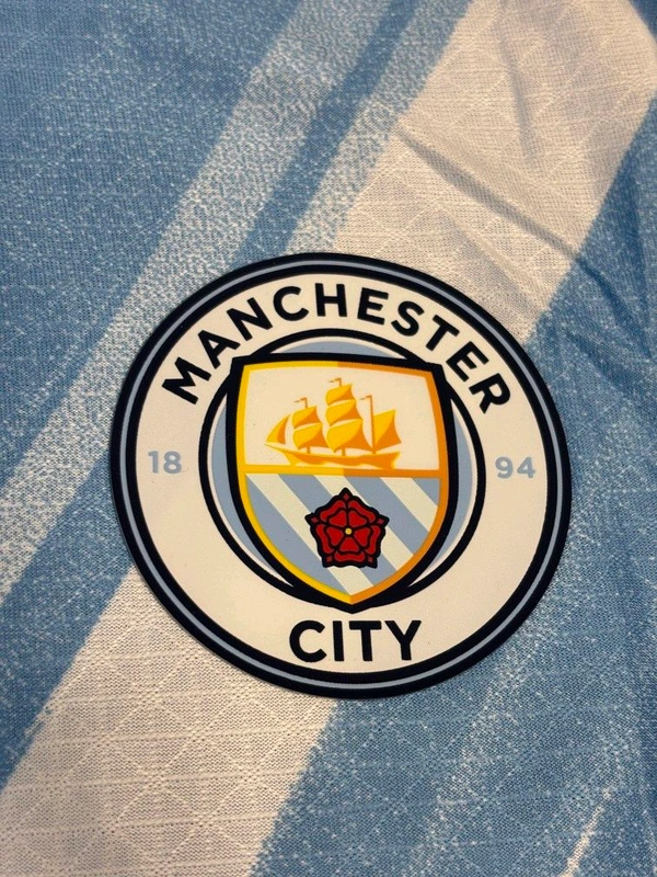 Manchester City 25/26 Home Player Edition Half Sleeve - L