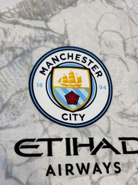 Manchester City 25/26 Away Player Edition Half Sleeve - XL