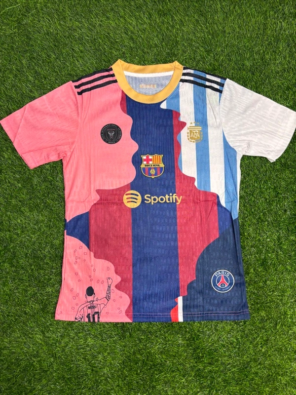 Messi Tribute Combo Jersey Player Edition Half Sleeve - S