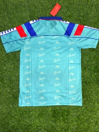 Retro FC Barcelona 1992/93 Away Half Sleeve - L