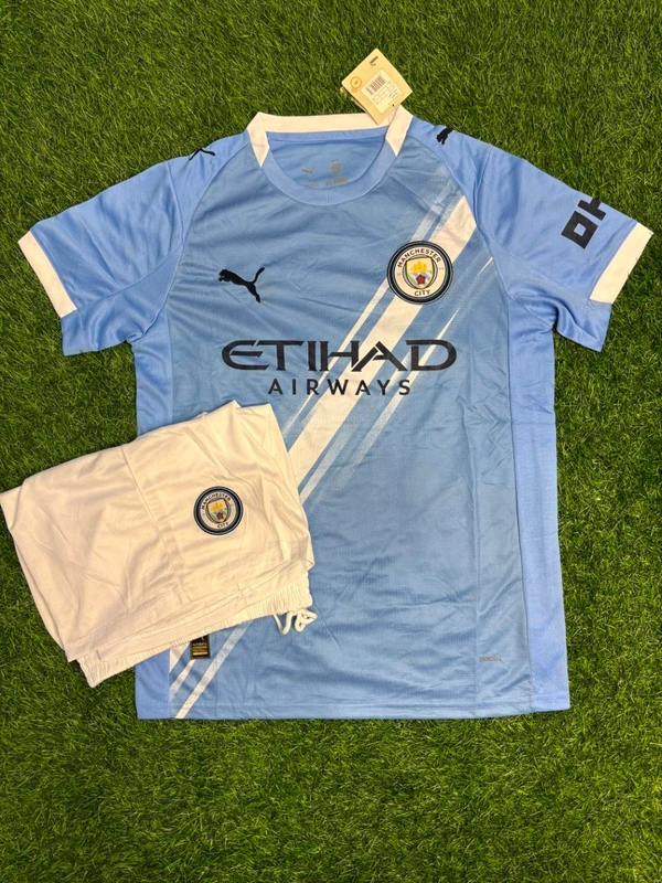 Manchester City 25/26 Home Fan Edition With Short - M