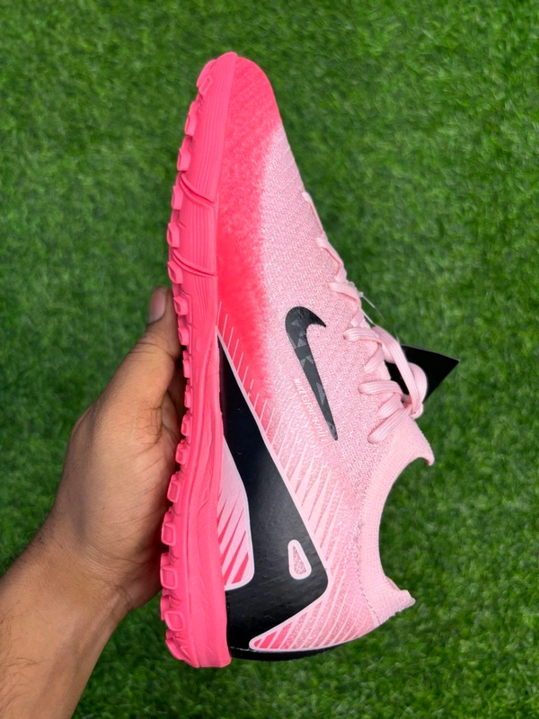 Mercurial Vapor 16 Elite Pink Black AG/Turf With Lace - 8.5