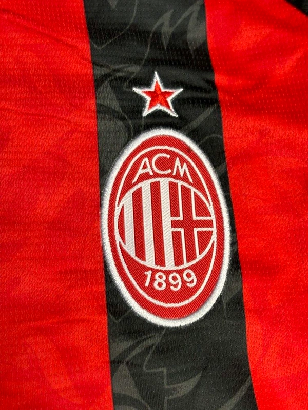 AC Milan 25/26 Home Kit Fan Edition With Short - S