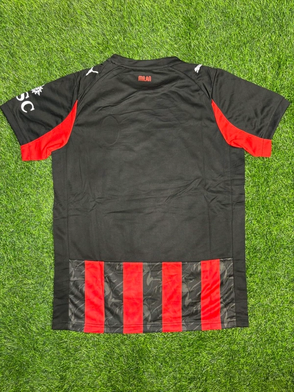 AC Milan 25/26 Home Kit Fan Edition With Short - S