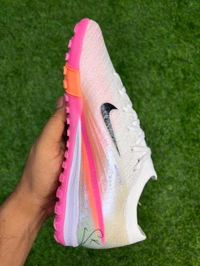 Mercurial Vapor 16 White Pink Mix AG/Turf With Lace - 7