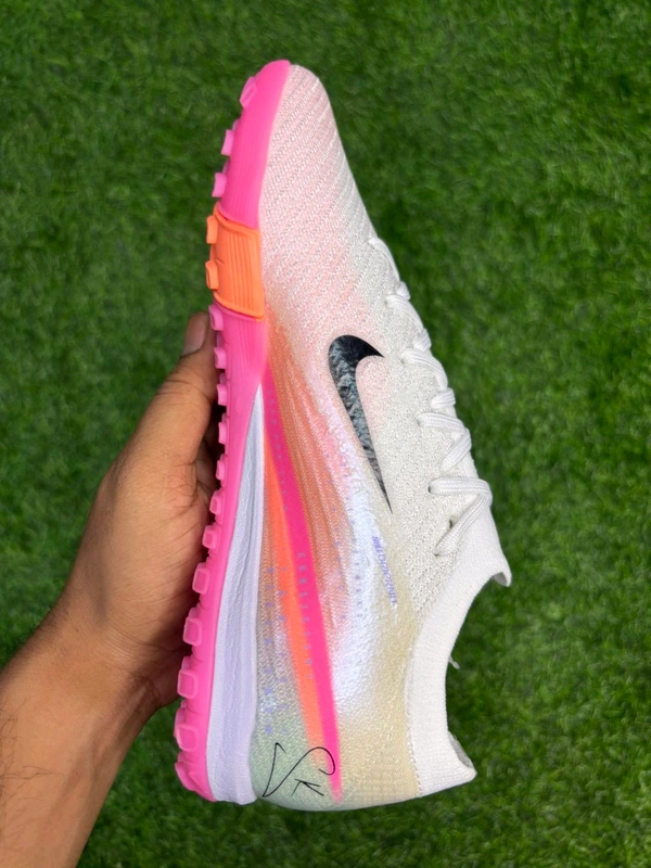 Mercurial Vapor 16 White Pink Mix AG/Turf With Lace - 7
