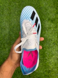 X 19 White Blue Colour FG Low-top With Lace - 6.5
