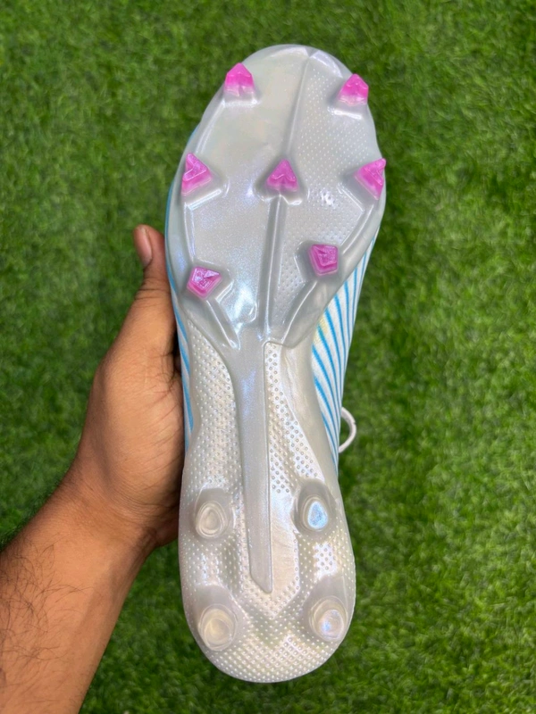 X 19 White Blue Colour FG Low-top With Lace - 6.5