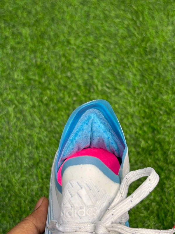 X 19 White Blue Colour FG Low-top With Lace - 6.5