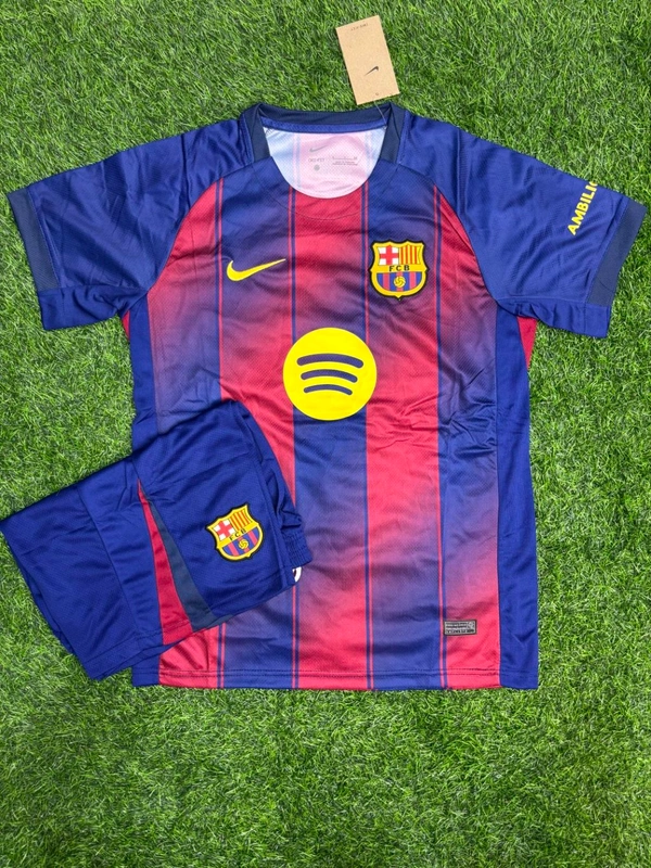 FC Barcelona 25/26 Home Kit Fan Edition With Short - XXL