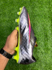 Hypervenom Phantom 3 Grey Colour Low-top FG With Lace - 7