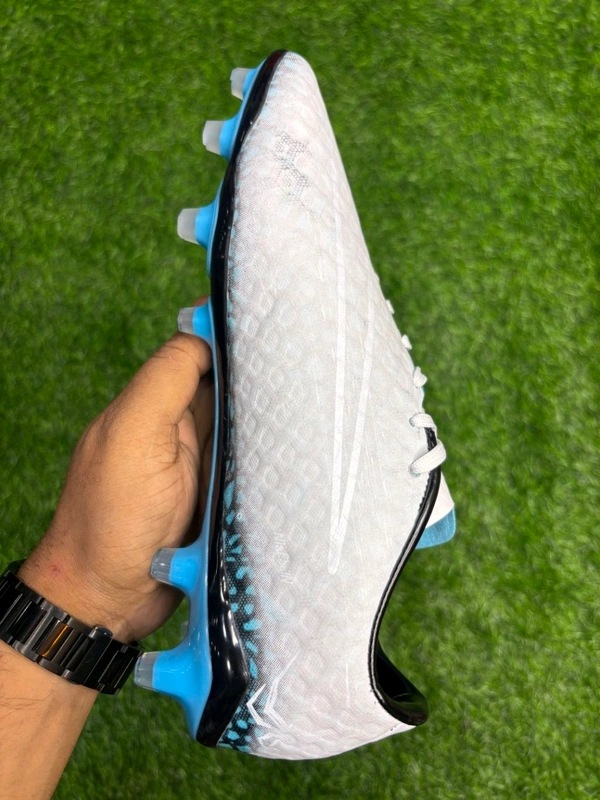 Hypervenom Phantom 3 White Low-top FG With Lace(Colour Changing) - 7