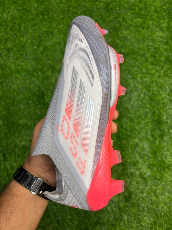 F50 Plus Grey & Orange FG Low-top Without Lace - 7.5