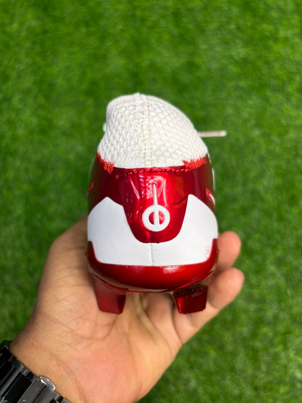 Tiempo Legend 10 Elite White Red Low-top FG With Lace - 7