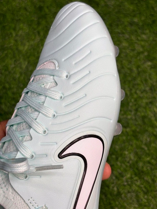 Tiempo Legend 10 Elite Pastel Blue Low-top FG With Lace - 7.5