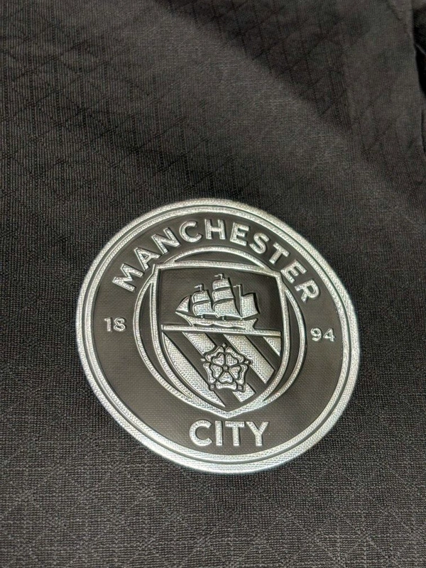 Manchester City 25/26 3rd Kit Black Player Edition Half Sleeve - XXL