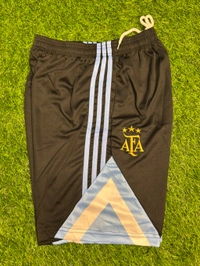 Argentina 2025 Pre-match Black Kit Fan Edition With Short - L