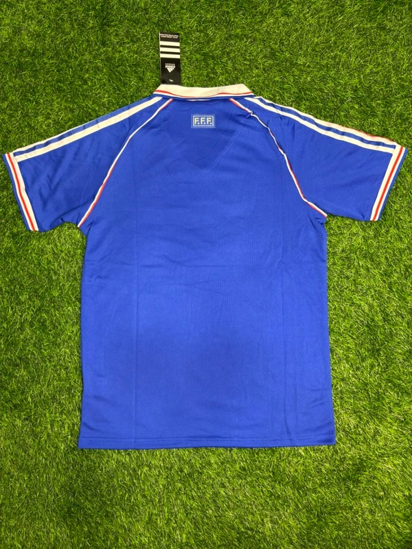 Retro France 1998 World Cup Home Kit Fan Edition With Short - XL