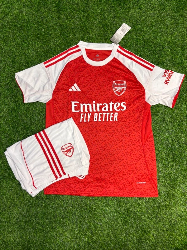 Arsenal FC 25/26 Home Kit Fan Edition With Short - L