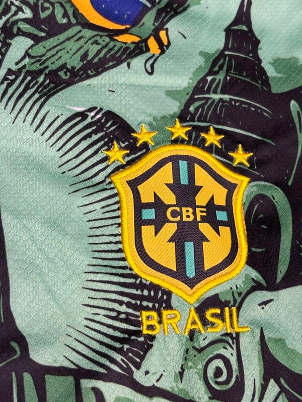 Brazil X Jesus Special Kit Fan Edition With Short - L