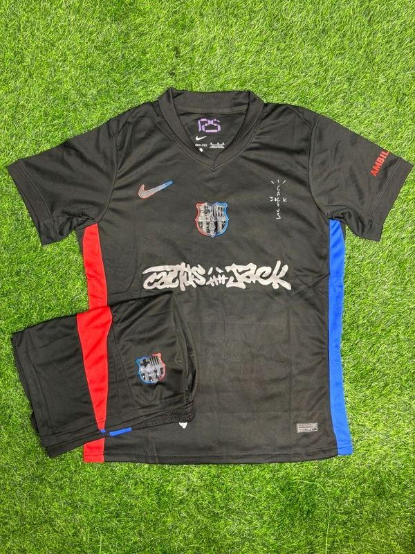 FC Barcelona 24/25 Away Travis Scott Fan Edition With Short - S