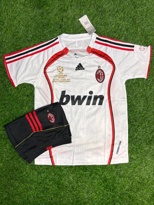 Retro AC Milan 2006-07 Away Kit Fan Edition With Short - S