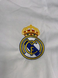 Retro Madrid 2017/18 Home Kit Fan Edition With Short - L