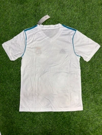 Retro Madrid 2017/18 Home Kit Fan Edition With Short - L