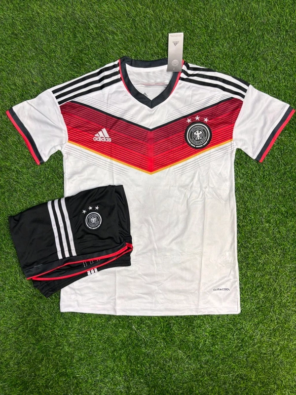 Retro Germany 2014 World Cup Home Kit Fan Edition With Short - S