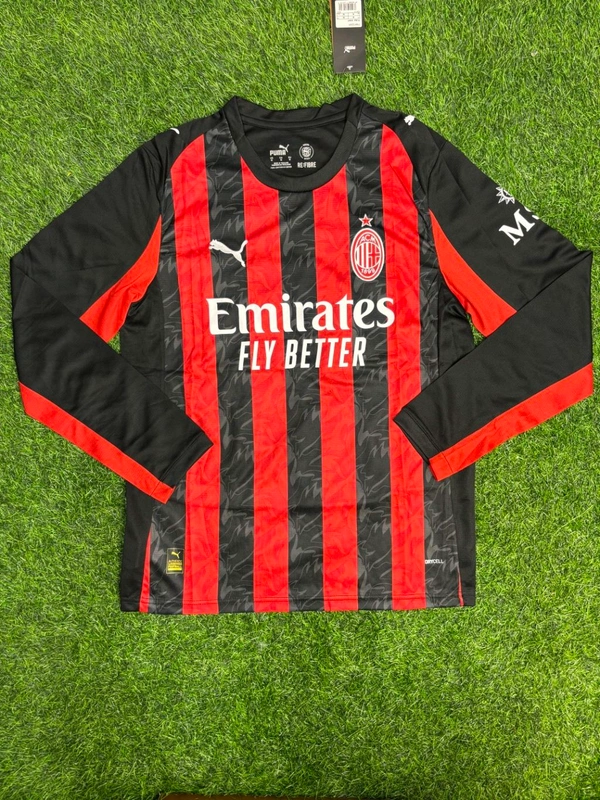 AC Milan 25/26 Home Kit Master Edition Full Sleeve - XXL