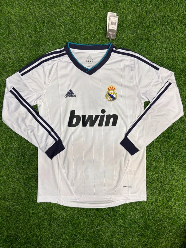 Retro Madrid 2012-13 Home Kit Full Sleeve - M