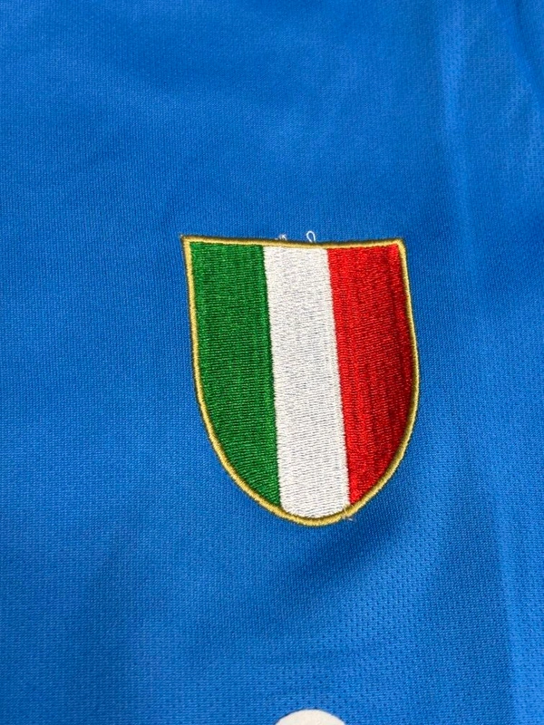 Retro Napoli Home 1987-88 Season Maradona Kit - M