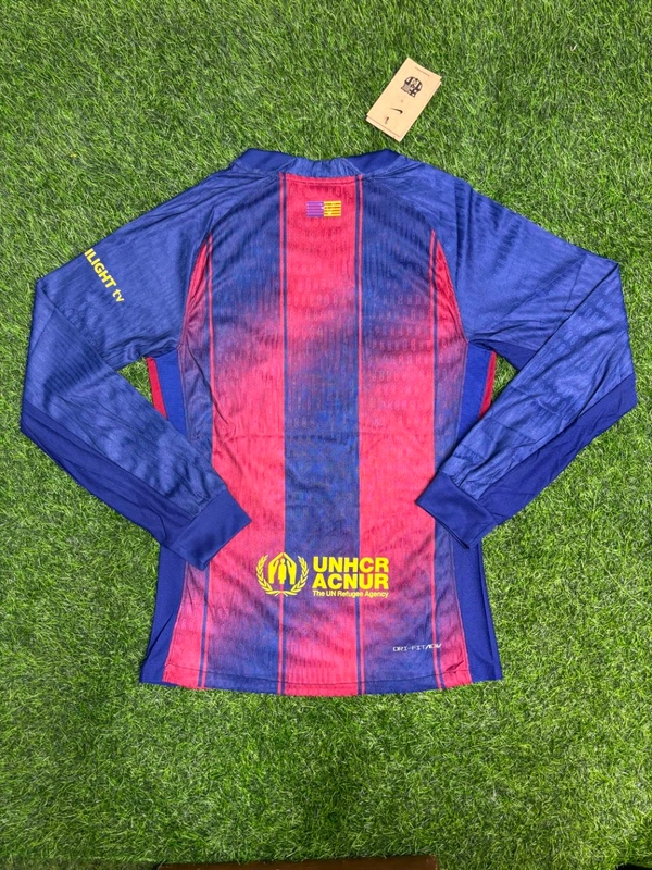 FC Barcelona 25/26 Home Kit Player Edition Full Sleeve - S