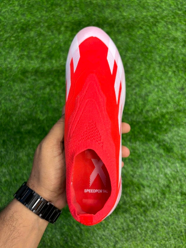 Crazyfast Red Without Lace Low-top FG - 7.5