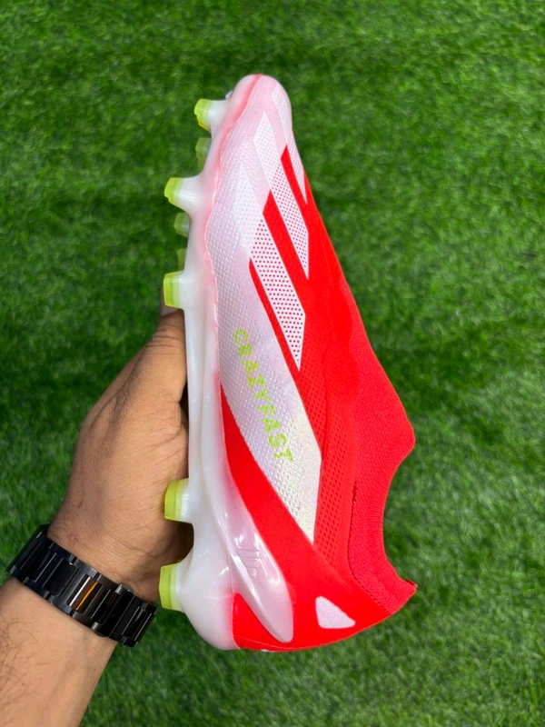 Crazyfast Red Without Lace Low-top FG - 7.5