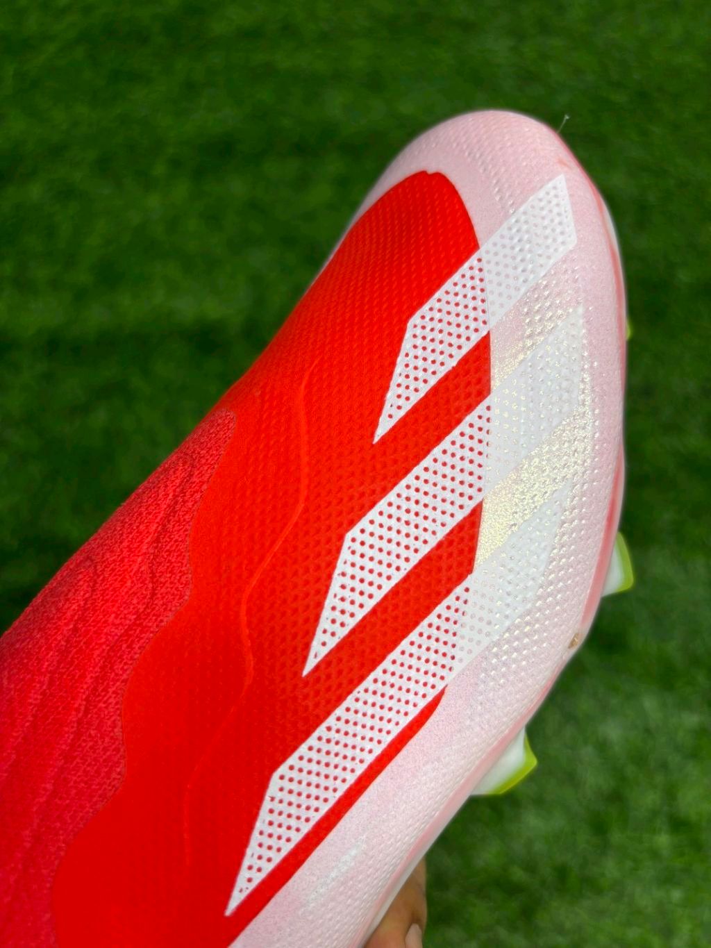 Crazyfast Red Without Lace Low-top FG