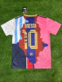 Messi Tribute Combo Jersey Fan Edition With Short - M