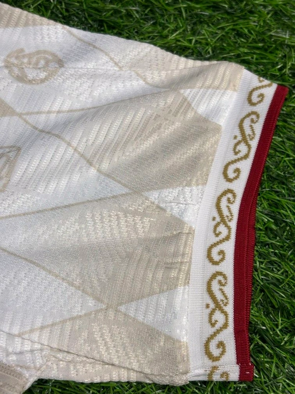 Bayern Munich 125th Aniversary White Polo Jersey Player Edition - XL