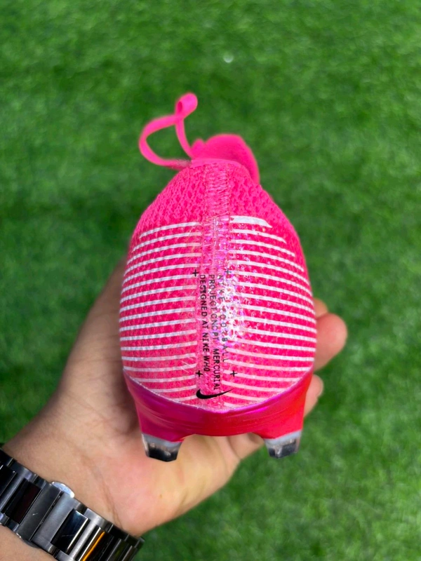 Mercurial Vapor 13 Elite Pink FG With Lace ( Kylian Mbappe) - 10