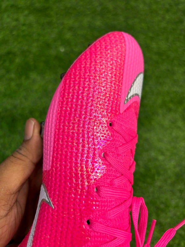 Mercurial Vapor 13 Elite Pink FG With Lace ( Kylian Mbappe) - 10