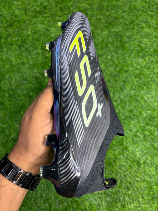F50 Plus Black Colour Low-top FG Without Lace - 9.5