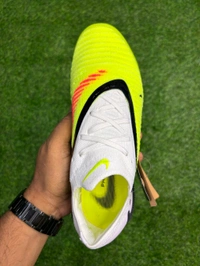 Phantom 6 Luna III Elite White Green Low-top FG With Lace - 10