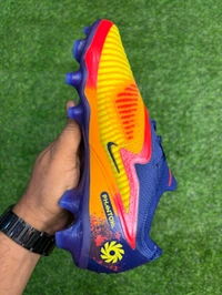 Phantom 6 Luna III Elite Yellow Blue Low-top FG With Lace - 10