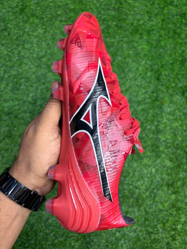 Alpha II Red Colour Low-top FG With Lace - 10