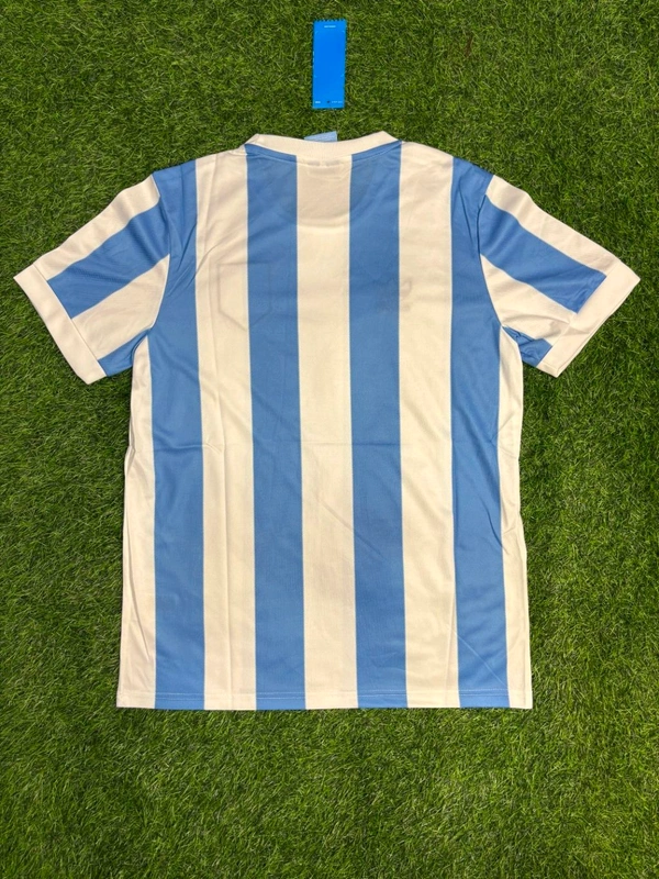 Retro Argentina 1978 Home Kit Half Sleeve - L