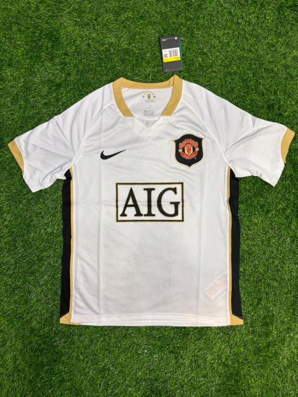 Retro Manchester United 2006/08 Away Kit Half Sleeve - S