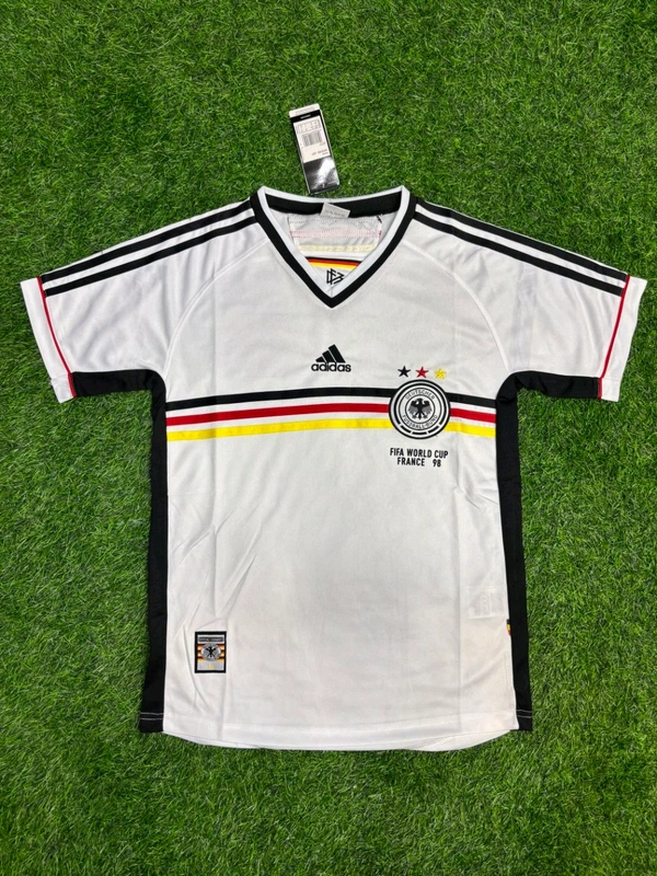 Retro Germany 1998/99 Home Kit Half Sleeve - S