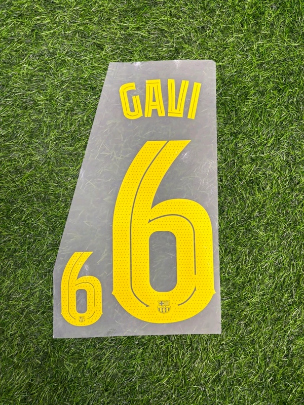 FC Barcelona 25/26 Home Official Print - GAVI 6