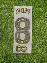 FC Barcelona 25/26 Home Official Print - PEDRI 8